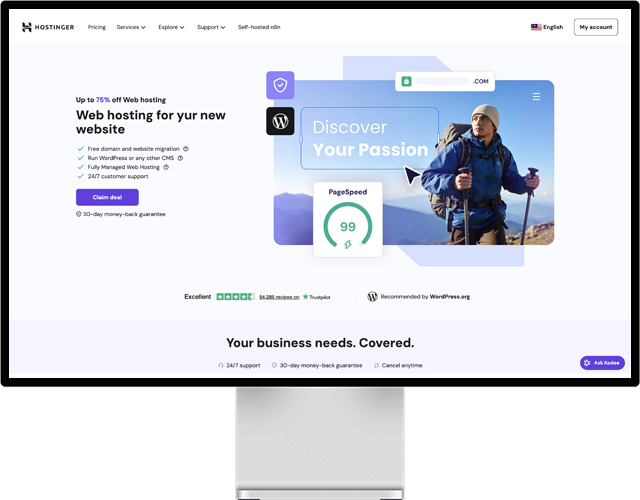 Hostinger Dashboard